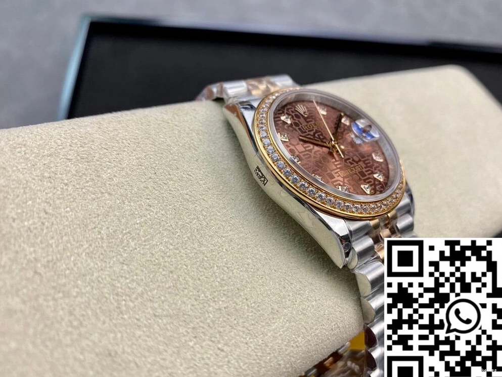 Gold Datejust Rolex Factory M126281RBR-0013 Rose BP 0116